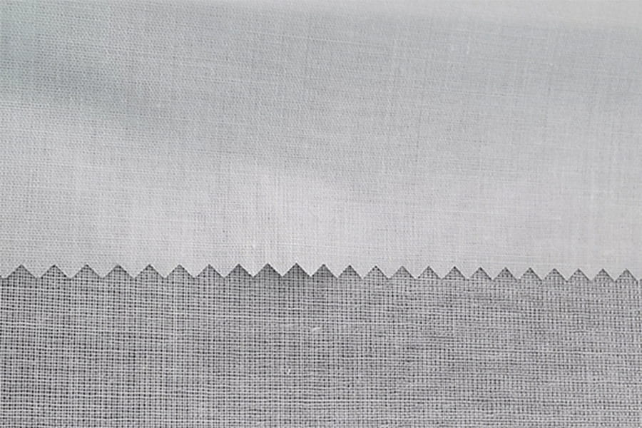 Polyester/bomullsvevd smeltbar interlining